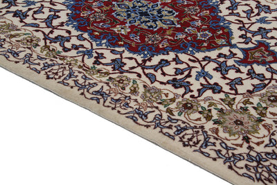 Tappeto Persiano ISFAHAN Seta/Lana 118x82cm
