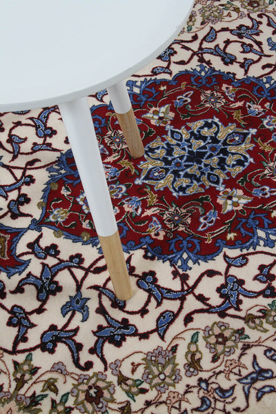 Tappeto Persiano ISFAHAN Seta/Lana 118x82cm
