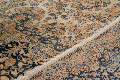 Tappeto Kerman Antico Persiano Autentico | Annodato a Mano 528x336cm