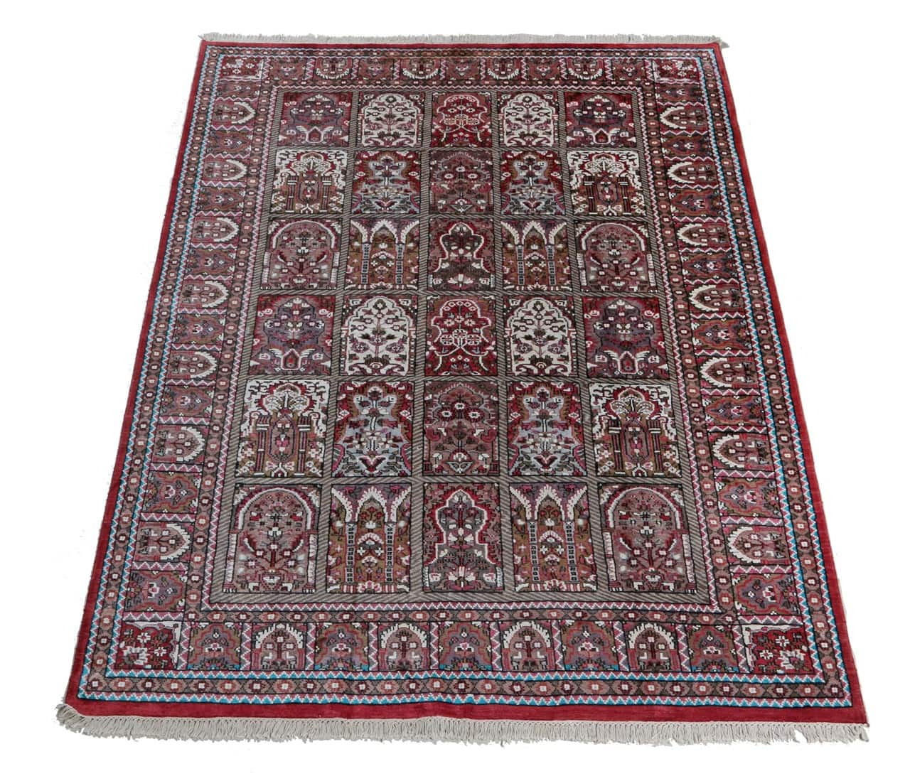 Tappeto Agra in Viscosa  - Effetto Seta - Stile Orientale  317x215cm