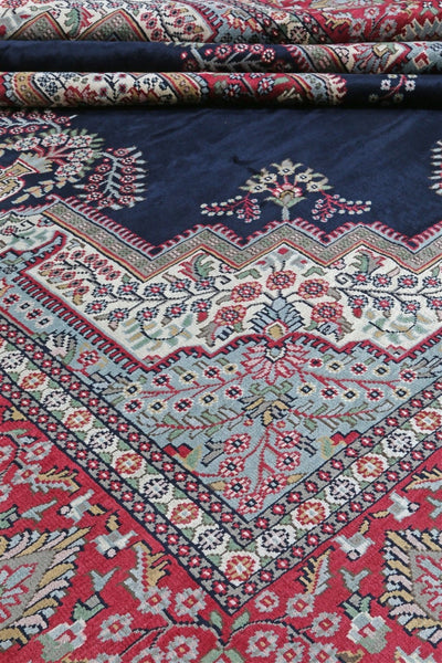 Tappeto Agra in Viscosa  - Effetto Seta - Stile Orientale  306x245cm - CarpetLiving