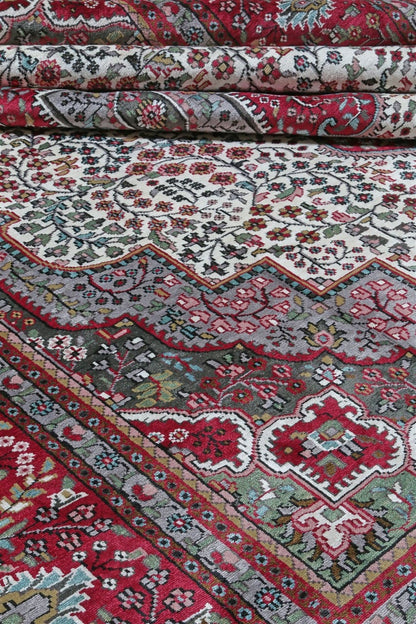 Tappeto Agra in Viscosa  - Effetto Seta - Stile Orientale  308x240cm