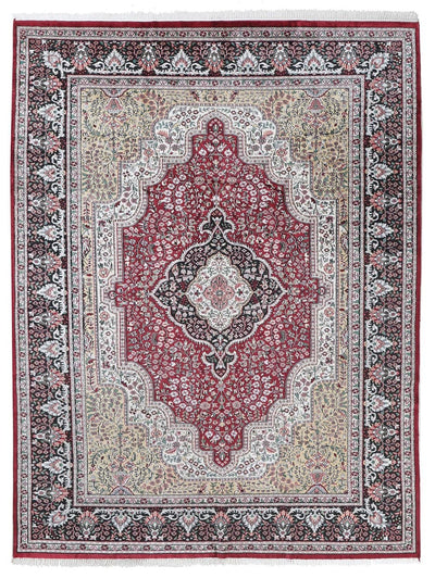 Tappeto Agra in Viscosa  - Effetto Seta - Stile Orientale  317x238cm - CarpetLiving