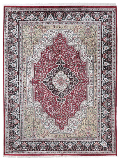 Tappeto Agra in Viscosa  - Effetto Seta - Stile Orientale  317x238cm - CarpetLiving
