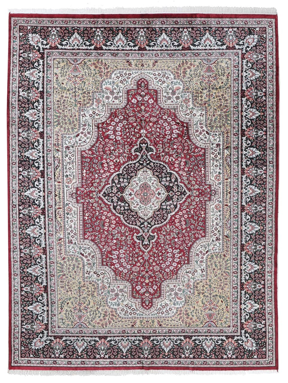 Tappeto Agra in Viscosa  - Effetto Seta - Stile Orientale  317x238cm - CarpetLiving