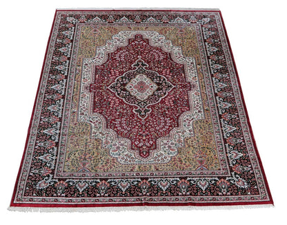 Tappeto Agra in Viscosa  - Effetto Seta - Stile Orientale  317x238cm - CarpetLiving