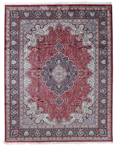 Tappeto Agra in Viscosa  - Effetto Seta - Stile Orientale  300x246cm - CarpetLiving