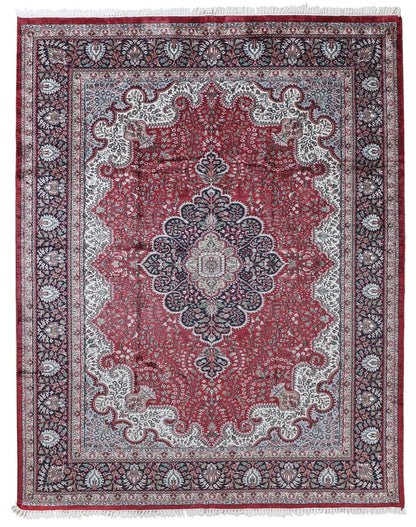 Tappeto Agra in Viscosa  - Effetto Seta - Stile Orientale  300x246cm - CarpetLiving