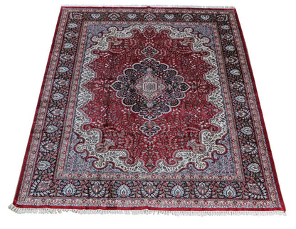 Tappeto Agra in Viscosa  - Effetto Seta - Stile Orientale  300x246cm - CarpetLiving