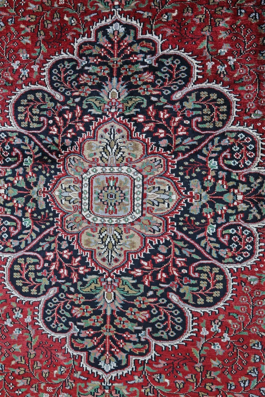 Tappeto Agra in Viscosa  - Effetto Seta - Stile Orientale  300x246cm - CarpetLiving