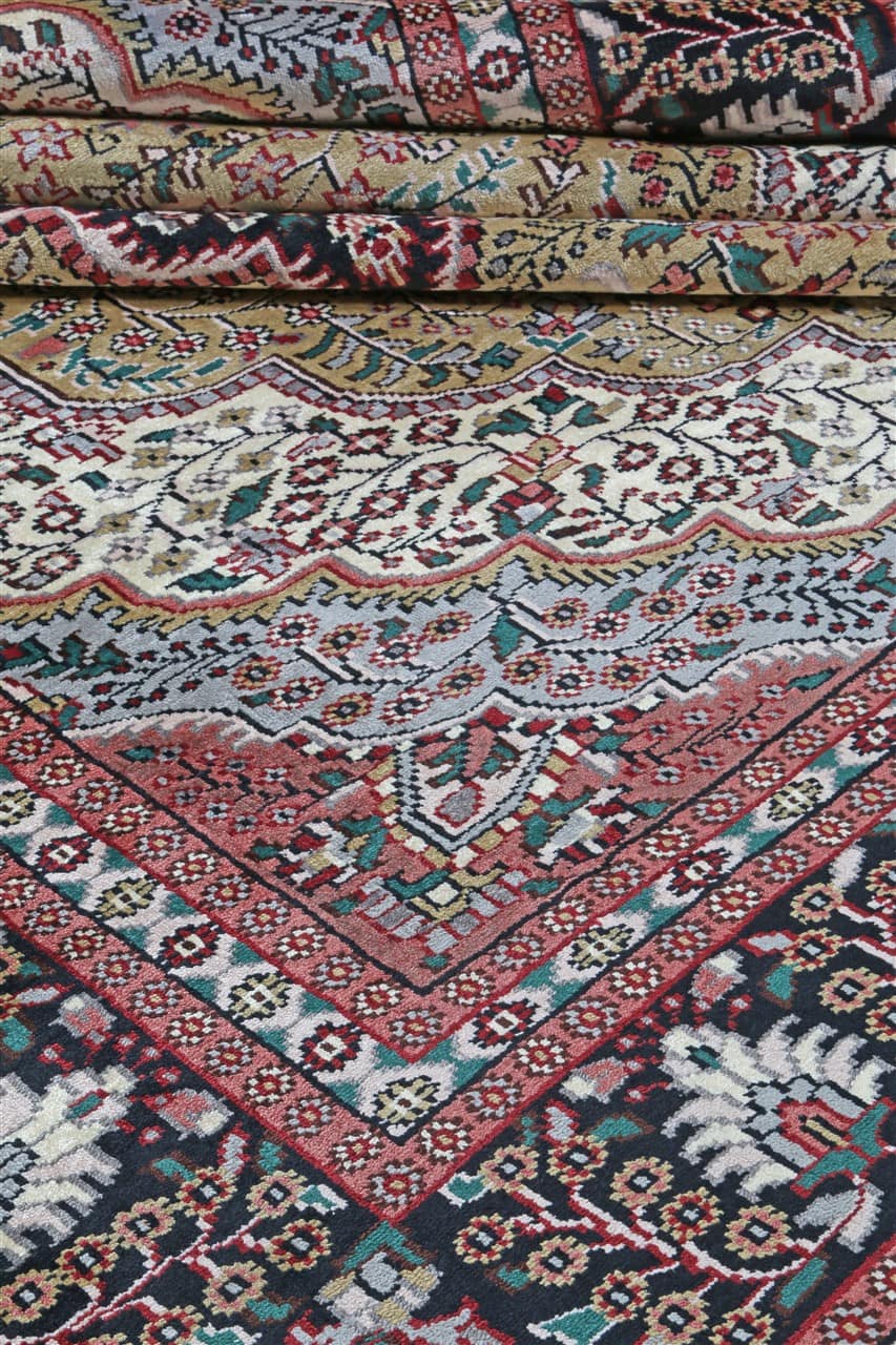 Tappeto Agra in Viscosa  - Effetto Seta - Stile Orientale  312x243cm - CarpetLiving