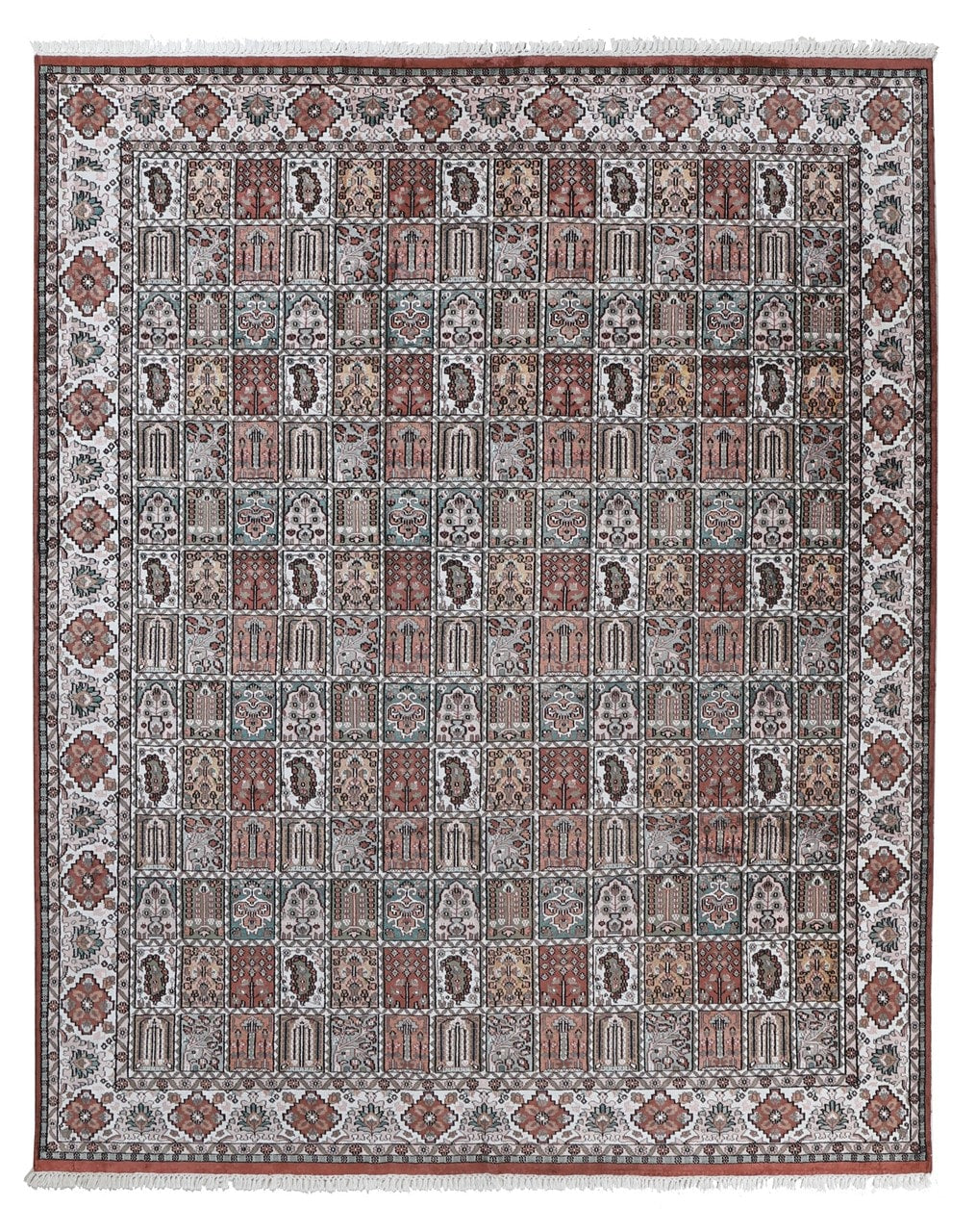 Tappeto Agra in Viscosa  - Effetto Seta - Stile Orientale  298x238cm - CarpetLiving