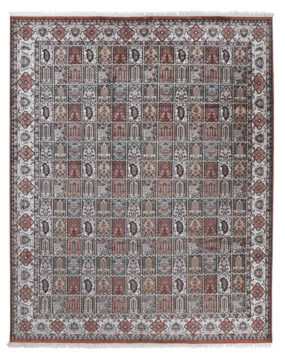 Tappeto Agra in Viscosa  - Effetto Seta - Stile Orientale  298x238cm - CarpetLiving