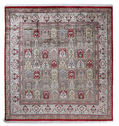 Tappeto Agra in Viscosa  - Effetto Seta - Stile Orientale  248x235cm - CarpetLiving