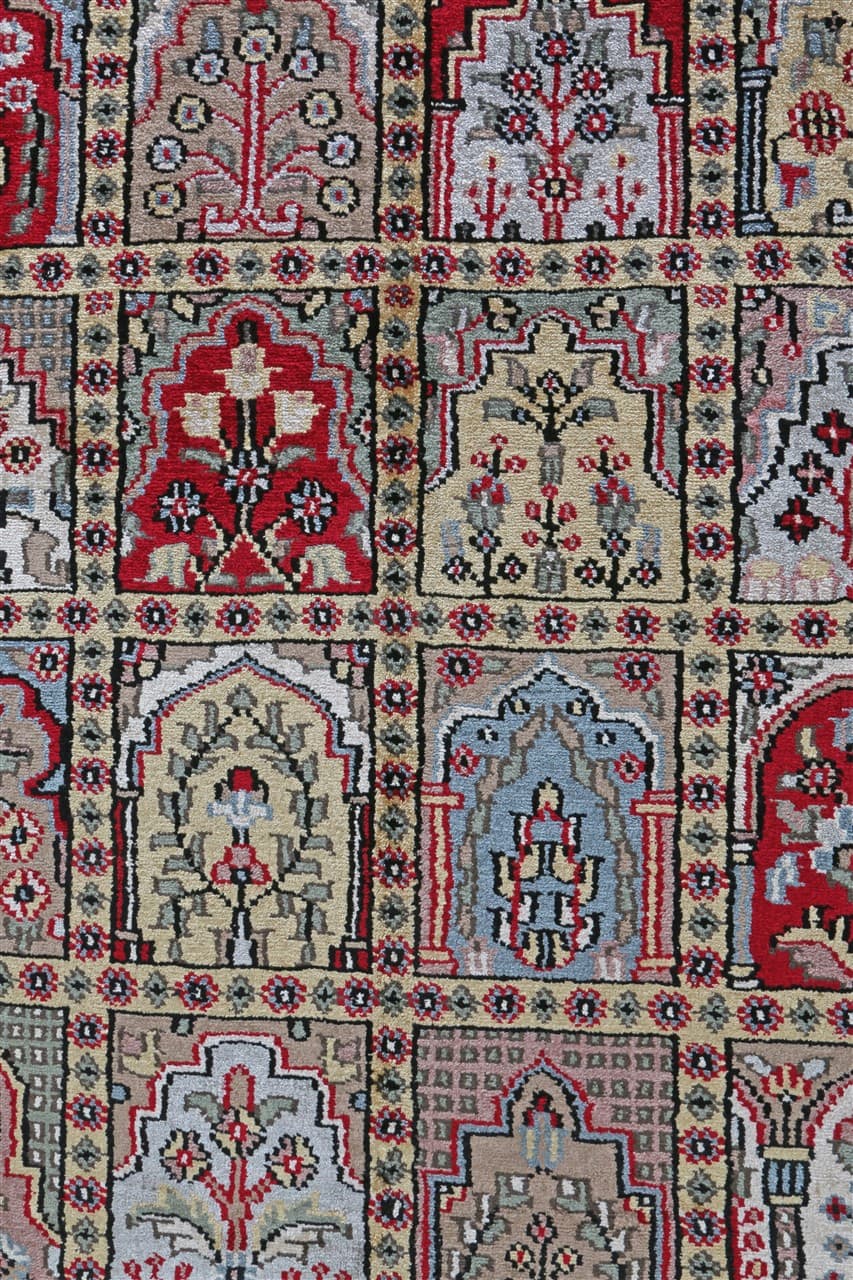 Tappeto Agra in Viscosa  - Effetto Seta - Stile Orientale  248x235cm - CarpetLiving