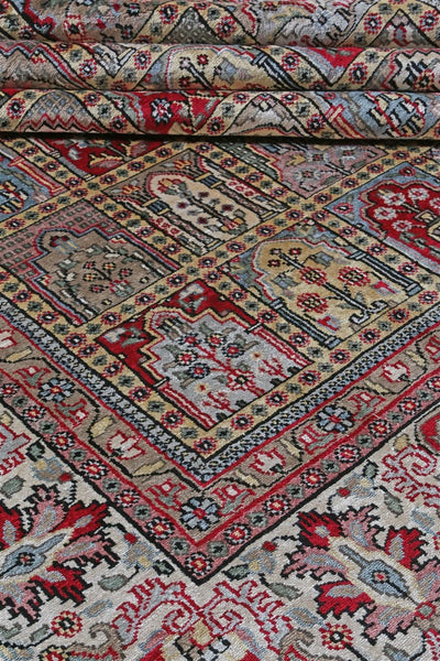 Tappeto Agra in Viscosa  - Effetto Seta - Stile Orientale  248x235cm - CarpetLiving