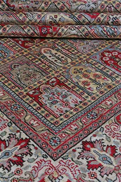 Tappeto Agra in Viscosa  - Effetto Seta - Stile Orientale  248x235cm - CarpetLiving