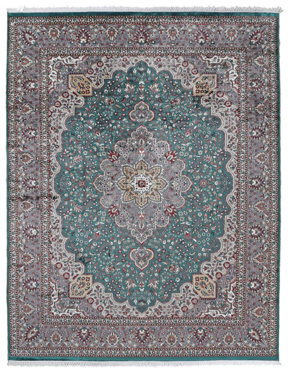 Tappeto Agra in Viscosa  - Effetto Seta - Stile Orientale  315x242cm - CarpetLiving