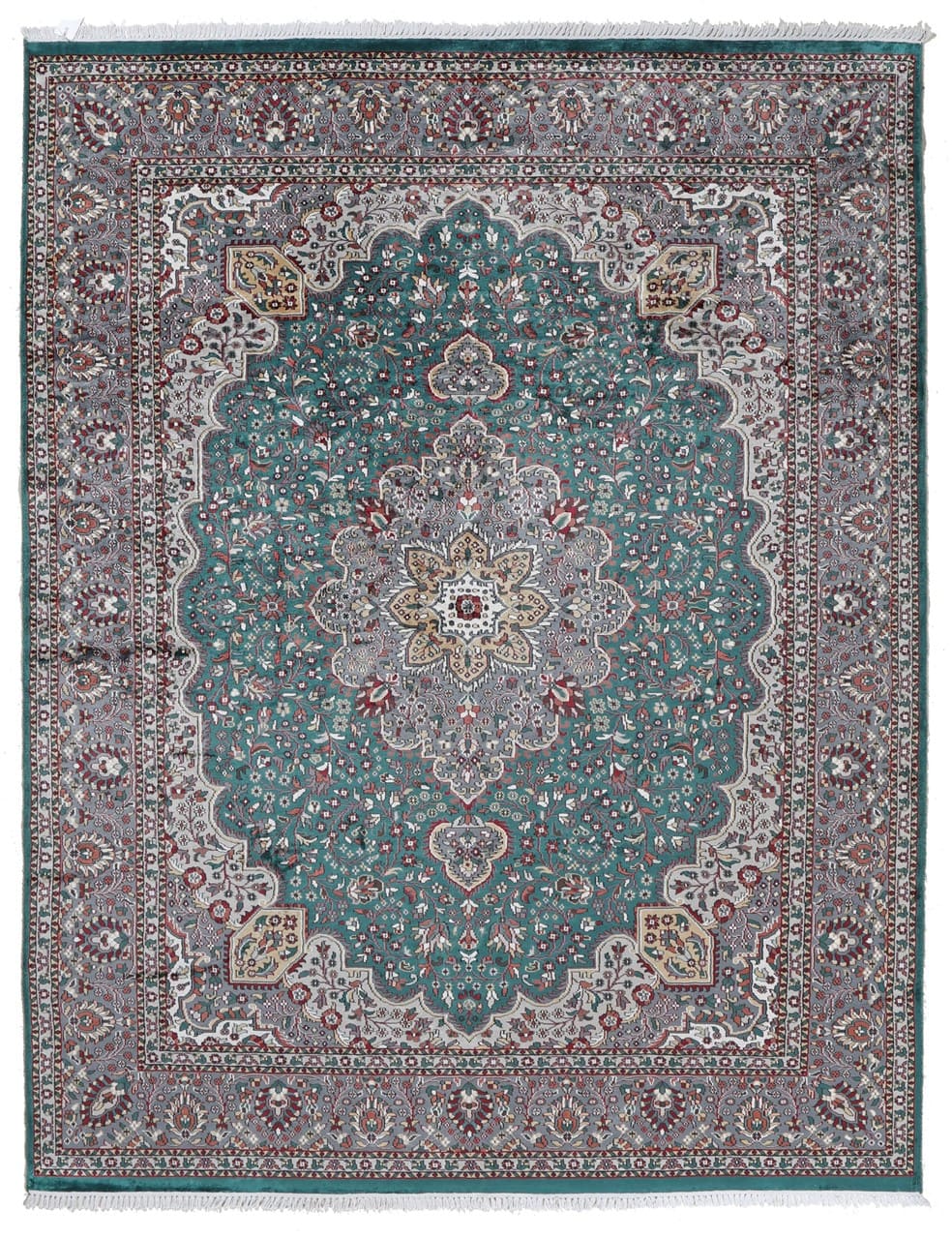 Tappeto Agra in Viscosa  - Effetto Seta - Stile Orientale  315x242cm - CarpetLiving