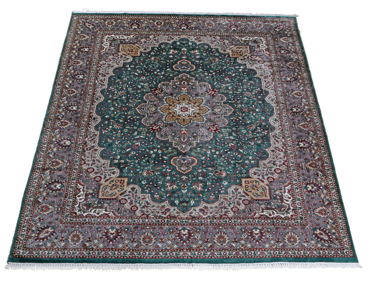 Tappeto Agra in Viscosa  - Effetto Seta - Stile Orientale  315x242cm - CarpetLiving
