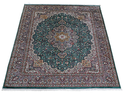Tappeto Agra in Viscosa  - Effetto Seta - Stile Orientale  315x242cm - CarpetLiving