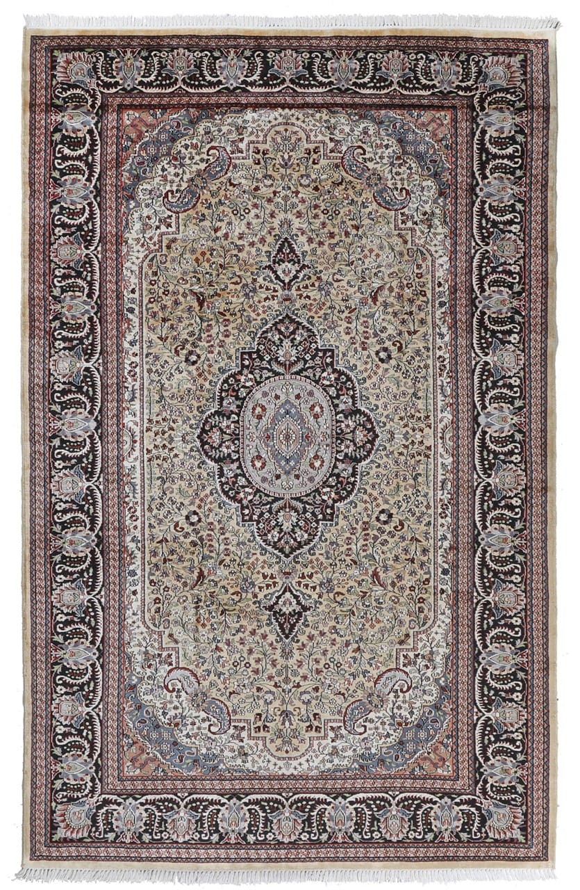 Tappeto Agra in Viscosa  - Effetto Seta - Stile Orientale  340x215cm - CarpetLiving
