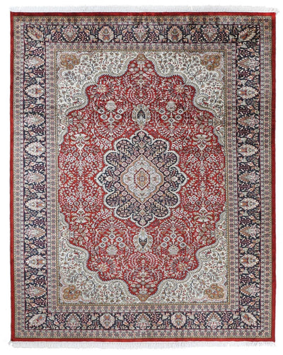 Tappeto Agra in Viscosa  - Effetto Seta - Stile Orientale  304x243cm - CarpetLiving