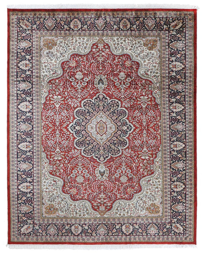 Tappeto Agra in Viscosa  - Effetto Seta - Stile Orientale  304x243cm - CarpetLiving