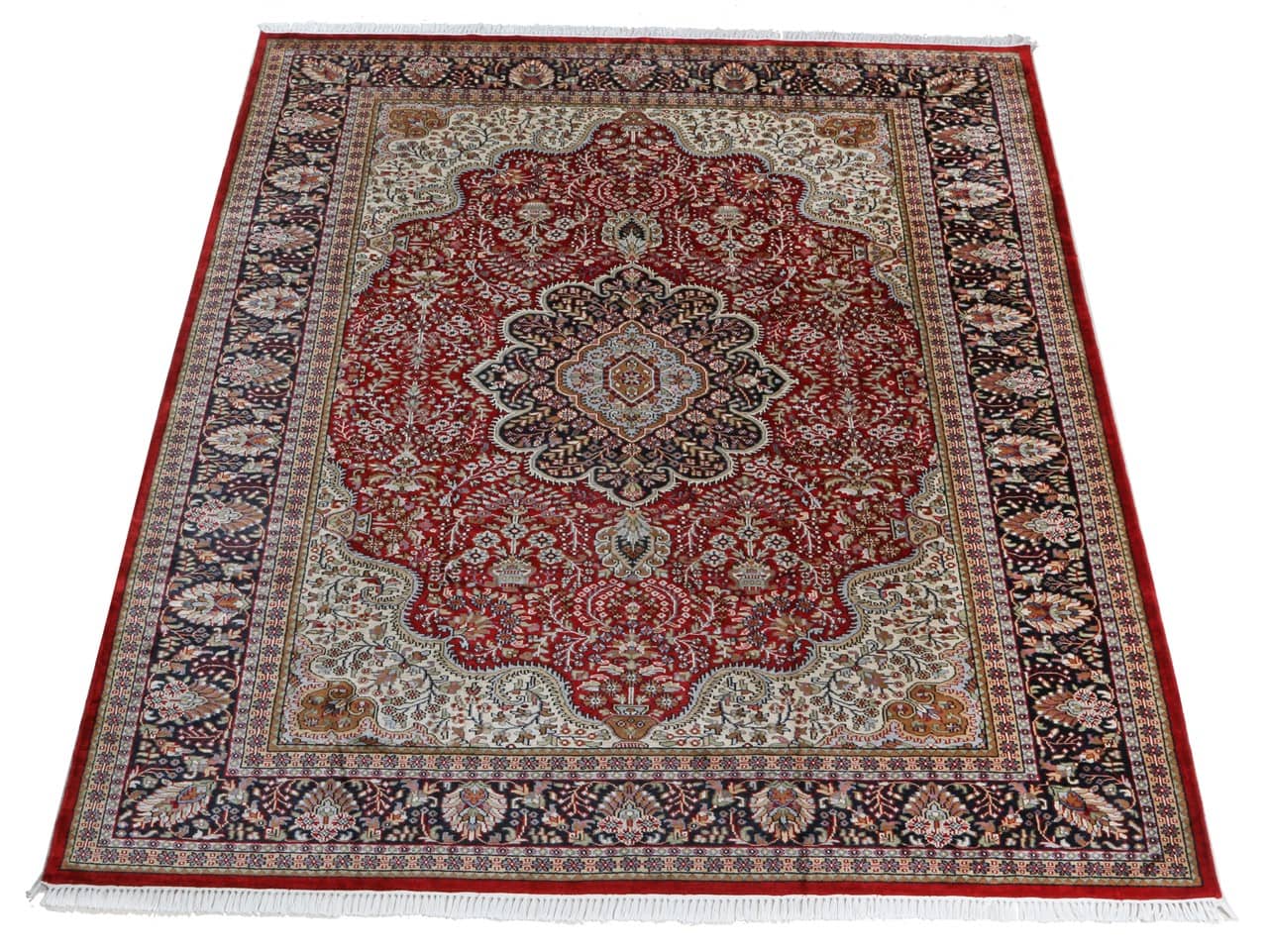 Tappeto Agra in Viscosa  - Effetto Seta - Stile Orientale  304x243cm - CarpetLiving