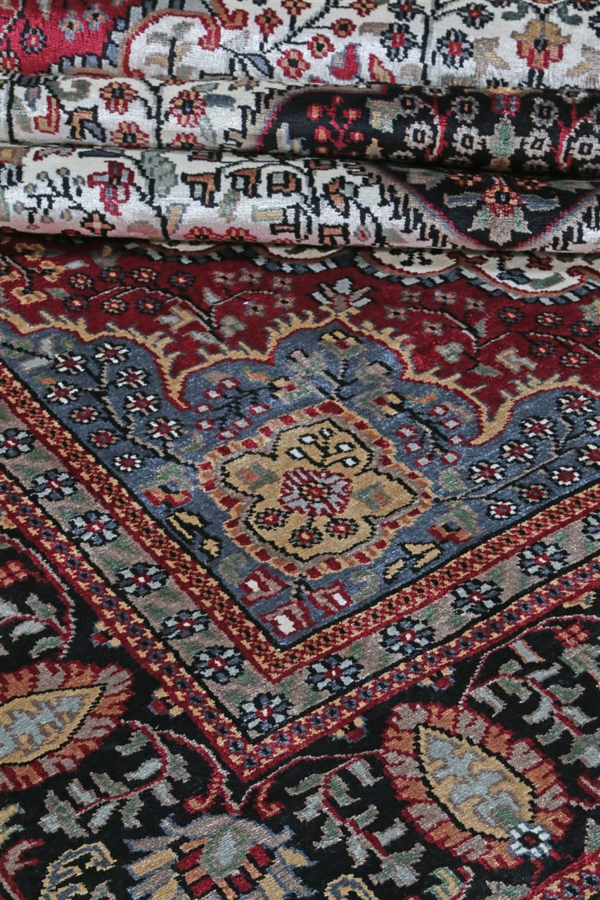 Tappeto Agra in Viscosa  - Effetto Seta - Stile Orientale  321x185cm - CarpetLiving