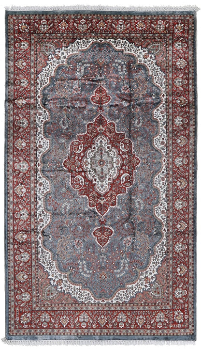 Tappeto Agra in Viscosa  - Effetto Seta - Stile Orientale  315x181cm - CarpetLiving