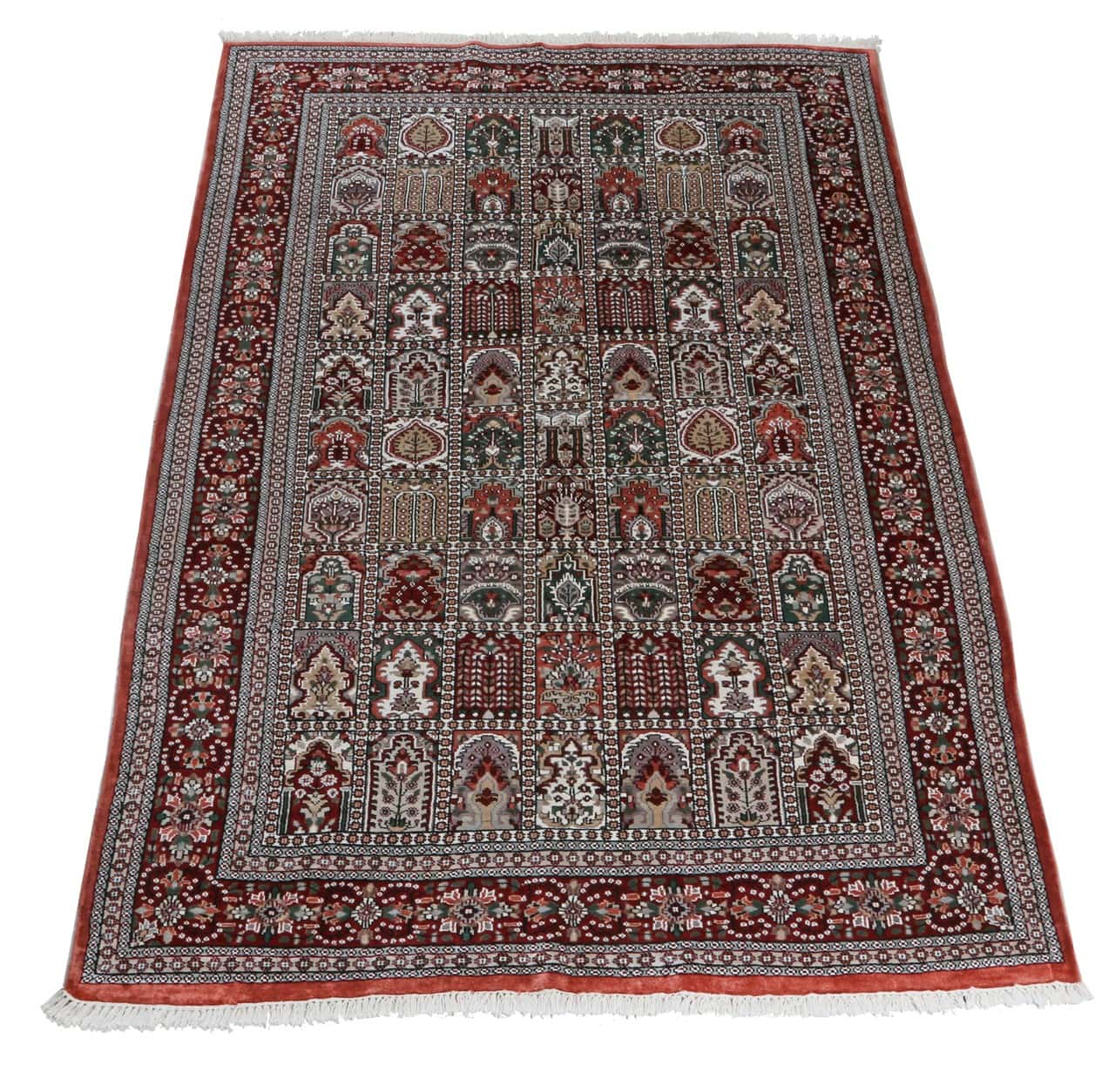 Tappeto Agra in Viscosa  - Effetto Seta - Stile Orientale  309x185cm - CarpetLiving