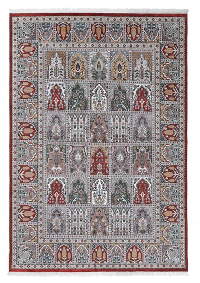Tappeto Agra in Viscosa  - Effetto Seta - Stile Orientale  310x213cm - CarpetLiving