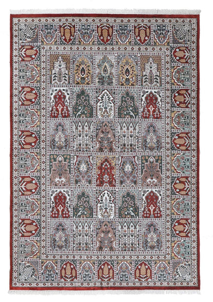 Tappeto Agra in Viscosa  - Effetto Seta - Stile Orientale  310x213cm - CarpetLiving