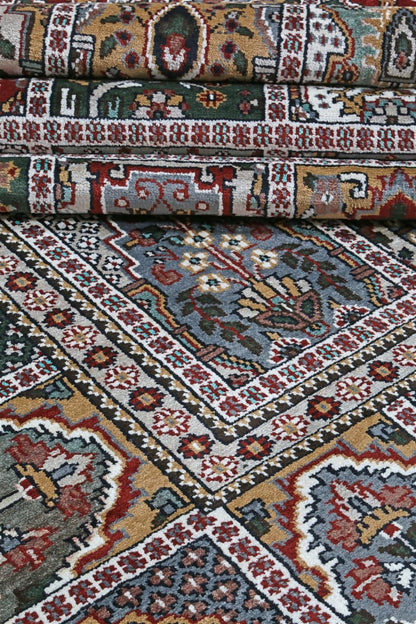 Tappeto Agra in Viscosa  - Effetto Seta - Stile Orientale  310x213cm - CarpetLiving