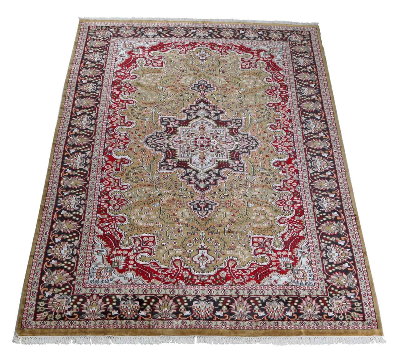 Tappeto Agra in Viscosa  - Effetto Seta - Stile Orientale  316x210cm - CarpetLiving