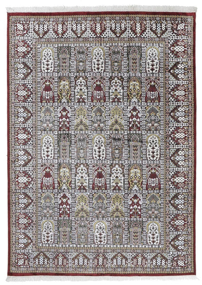 Tappeto Agra in Viscosa  - Effetto Seta - Stile Orientale  296x213cm - CarpetLiving