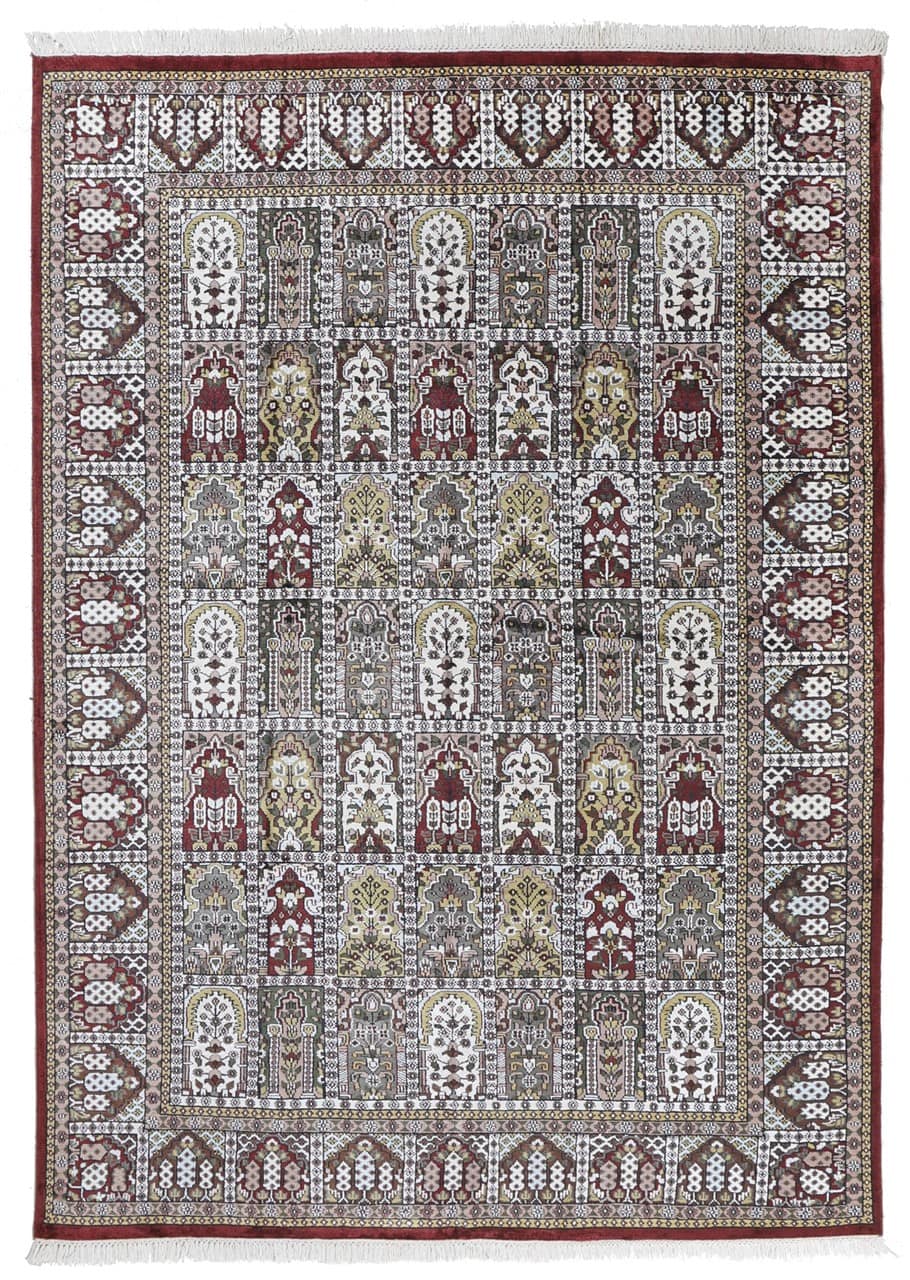 Tappeto Agra in Viscosa  - Effetto Seta - Stile Orientale  296x213cm - CarpetLiving