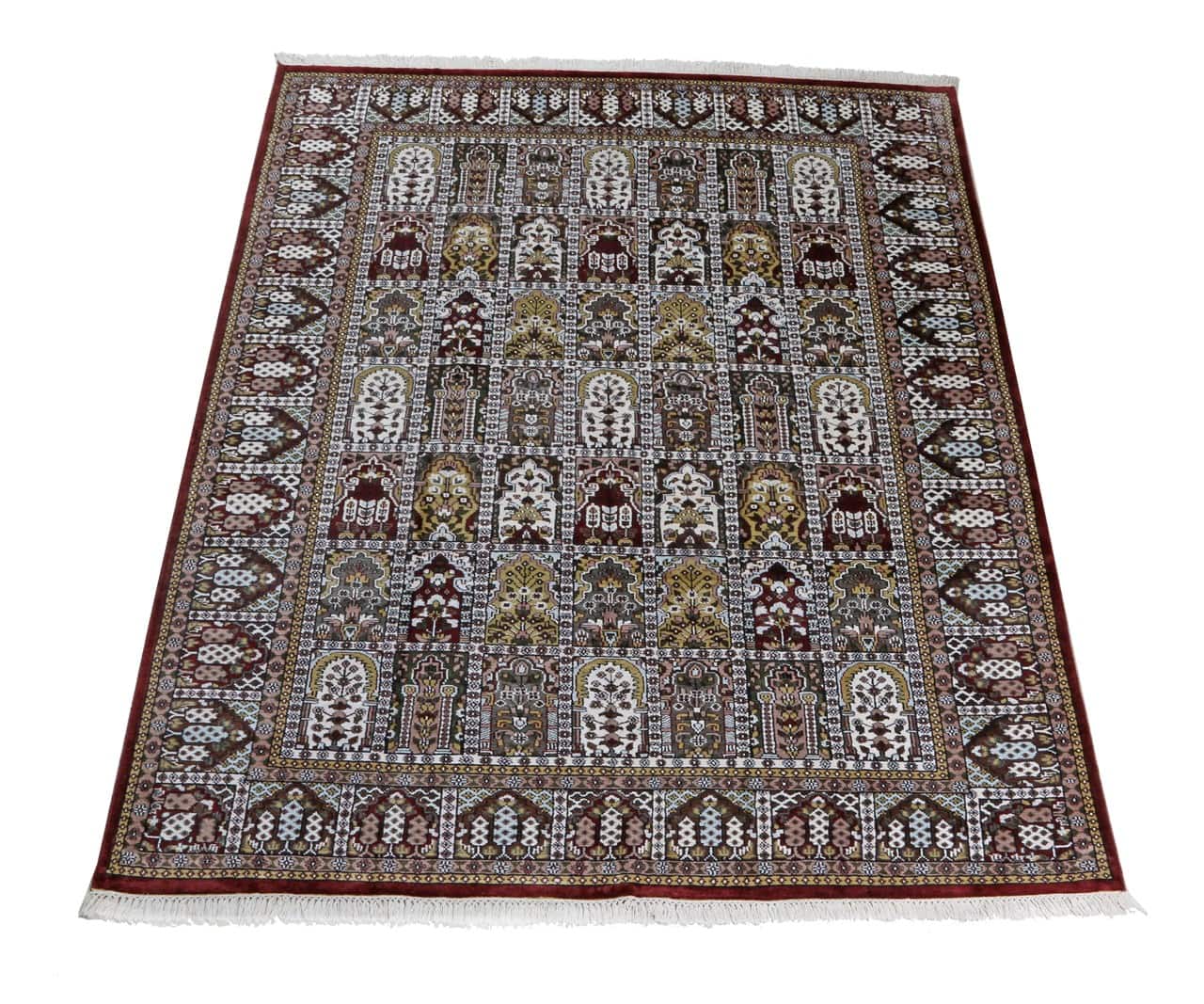 Tappeto Agra in Viscosa  - Effetto Seta - Stile Orientale  296x213cm - CarpetLiving