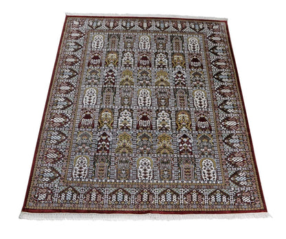 Tappeto Agra in Viscosa  - Effetto Seta - Stile Orientale  296x213cm - CarpetLiving