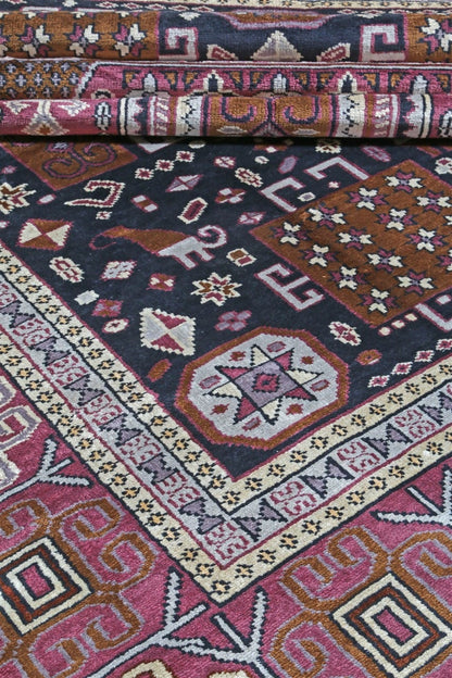 Tappeto Agra in Viscosa  - Effetto Seta - Stile Orientale  320x209cm - CarpetLiving