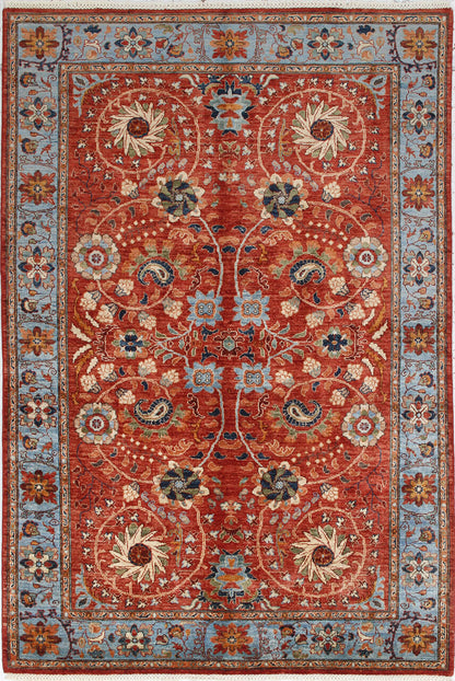 Tappeto Ziegler Decorativo floreale, fatto a mano 242x166cm