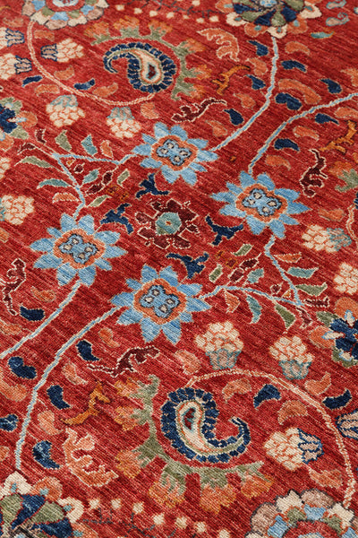 Handmade Ziegler Decorative Floral Rug, 242x166cm