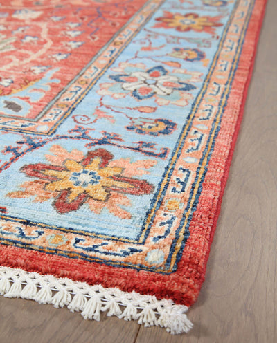 Handmade Ziegler Decorative Floral Rug, 242x166cm