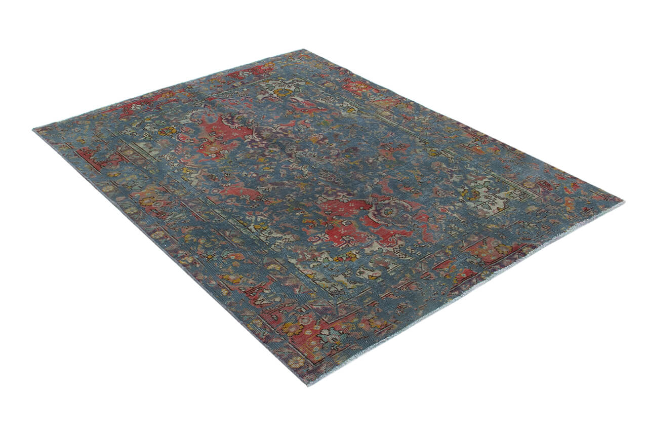 Handmade Authentic Vintage Oriental Rug, 189x142cm