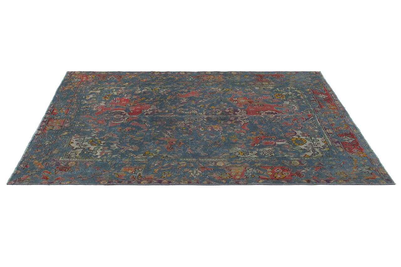 Handmade Authentic Vintage Oriental Rug, 189x142cm