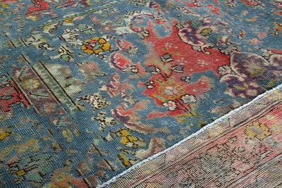 Handmade Authentic Vintage Oriental Rug, 189x142cm