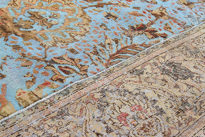 Handmade Authentic Vintage Oriental Rug, 389x291cm