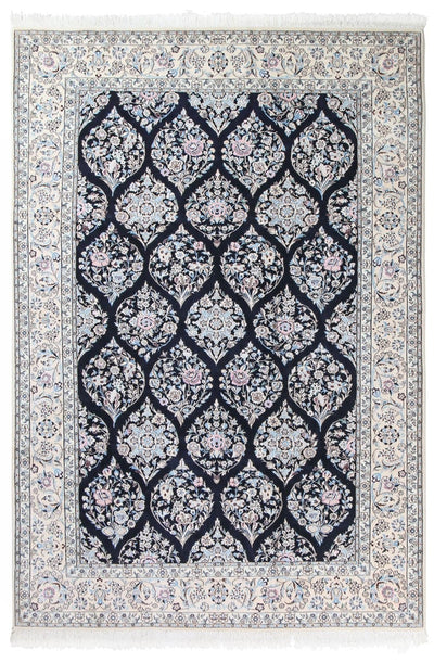 Tappeto Persiano NAIN 9L fine Blu 308x207cm