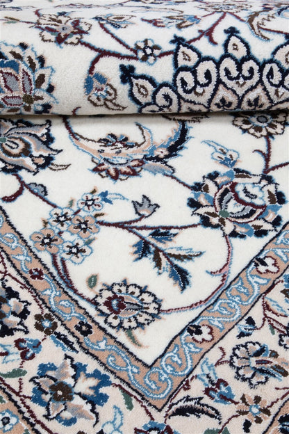 Fine Persian Nain Corner Rug 9La 120_120 cm